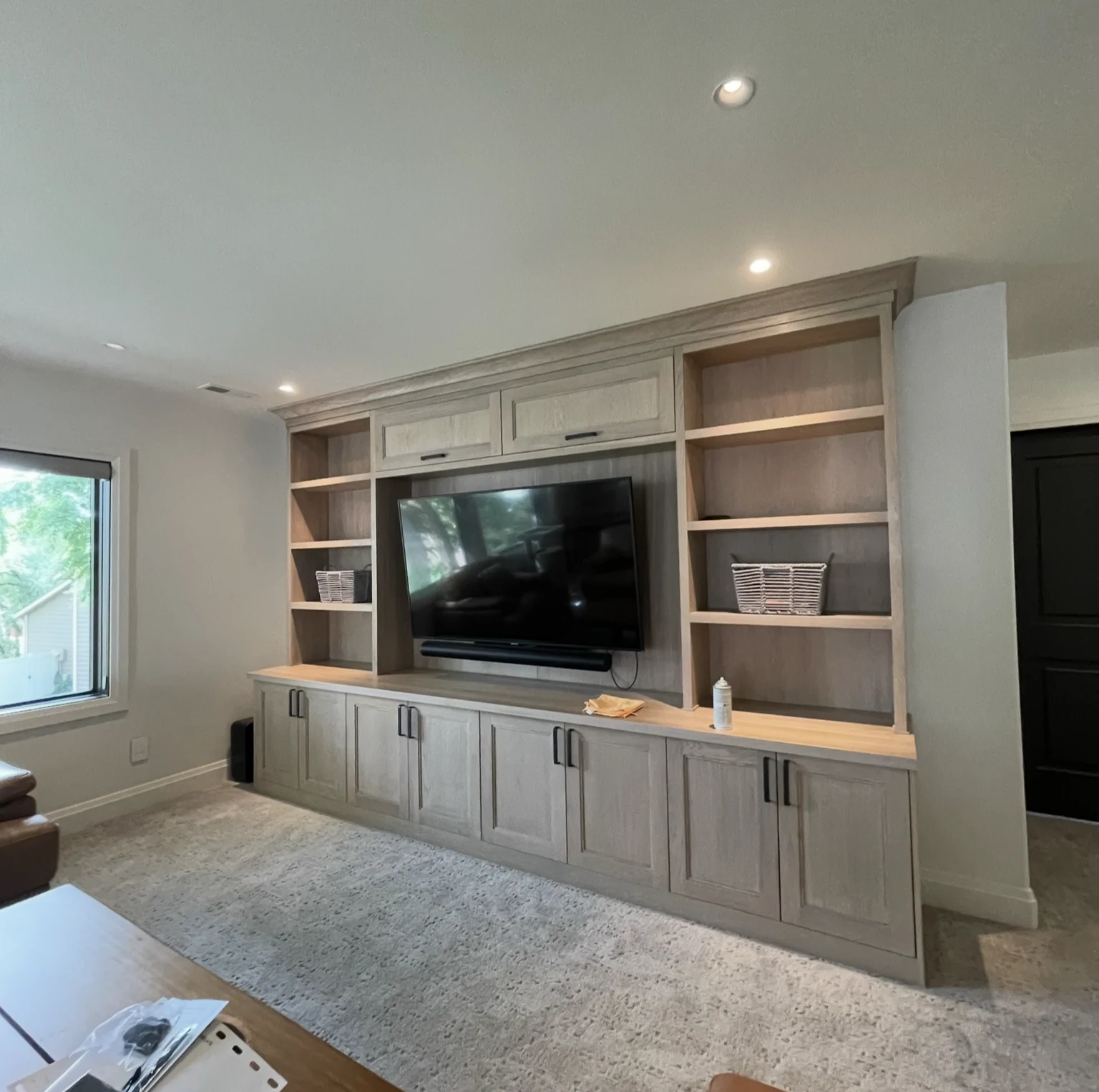 Entertainment center project