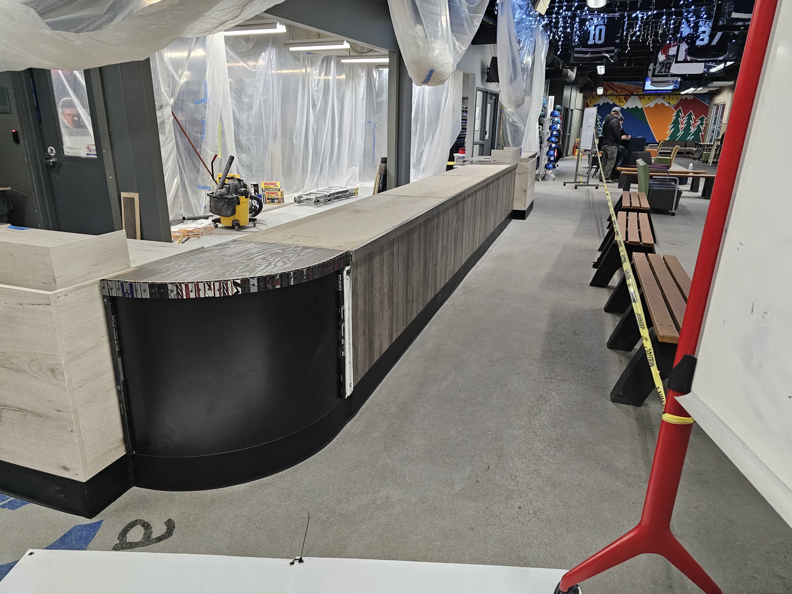 Entertainment center project