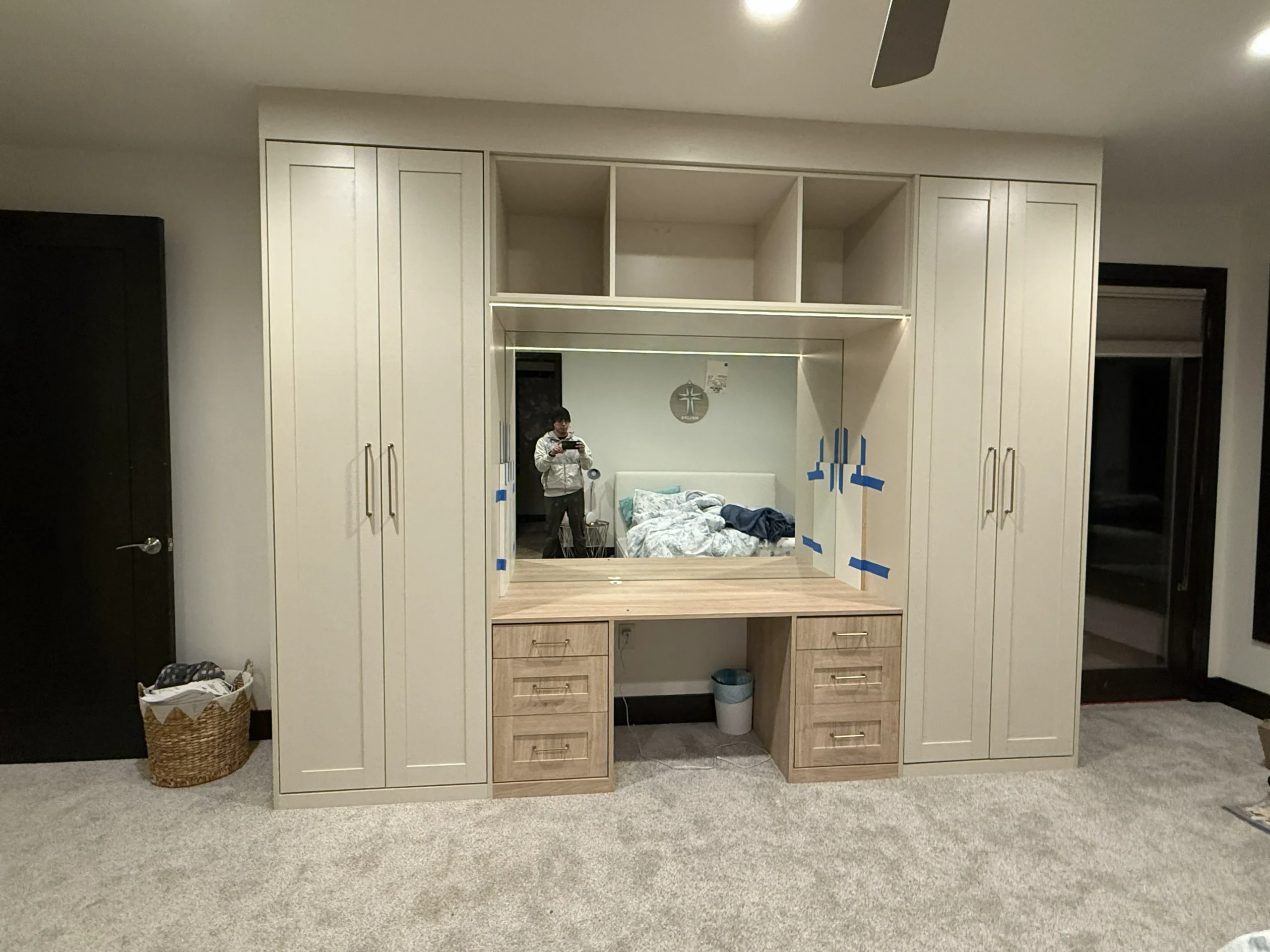 Wardrobe closet project